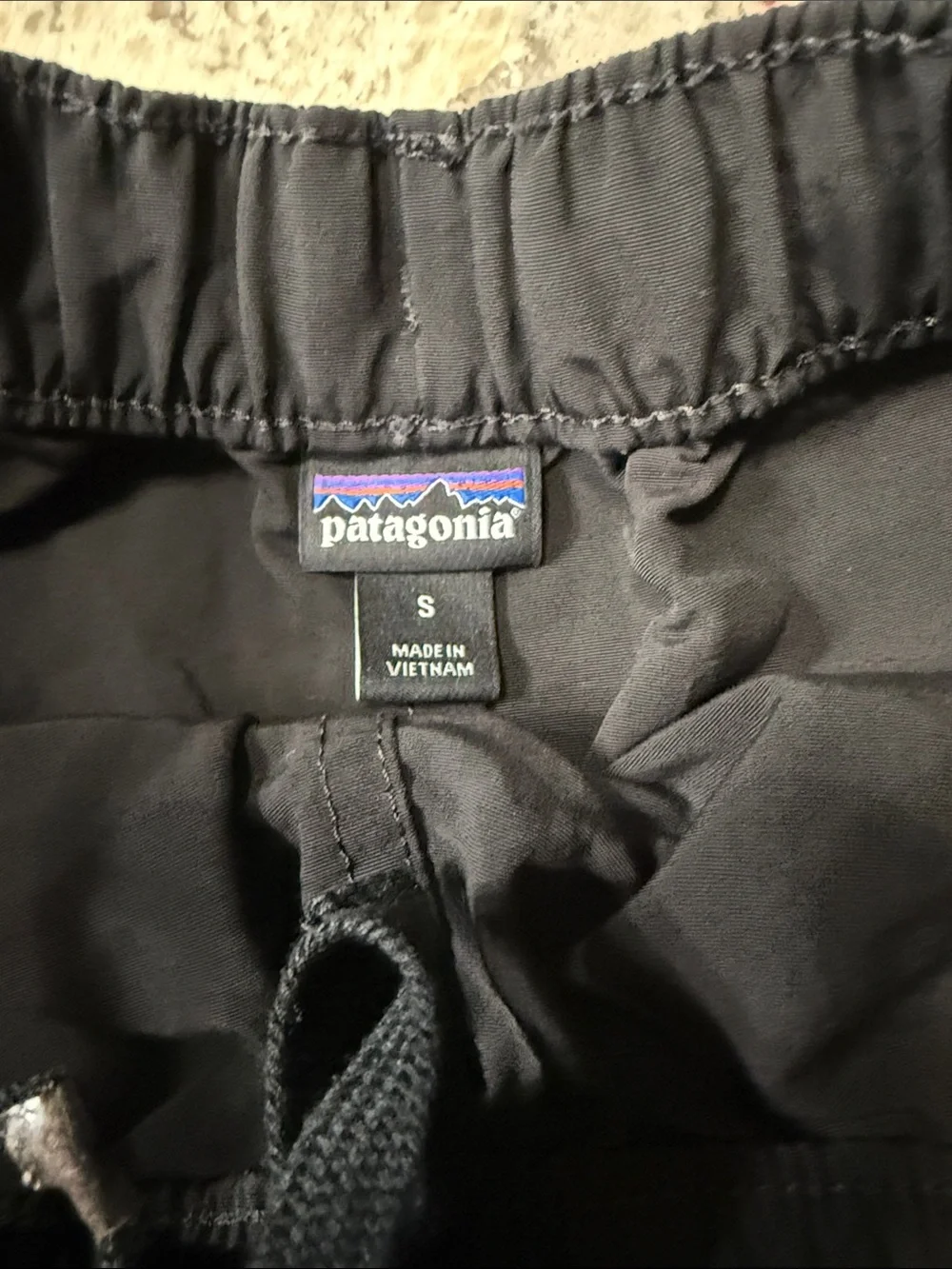 Patagonia Black Women's Athletic Running Shorts
